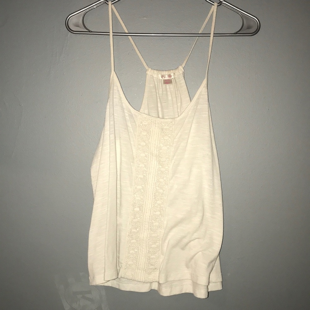 White tank top